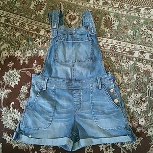 Denim overalls